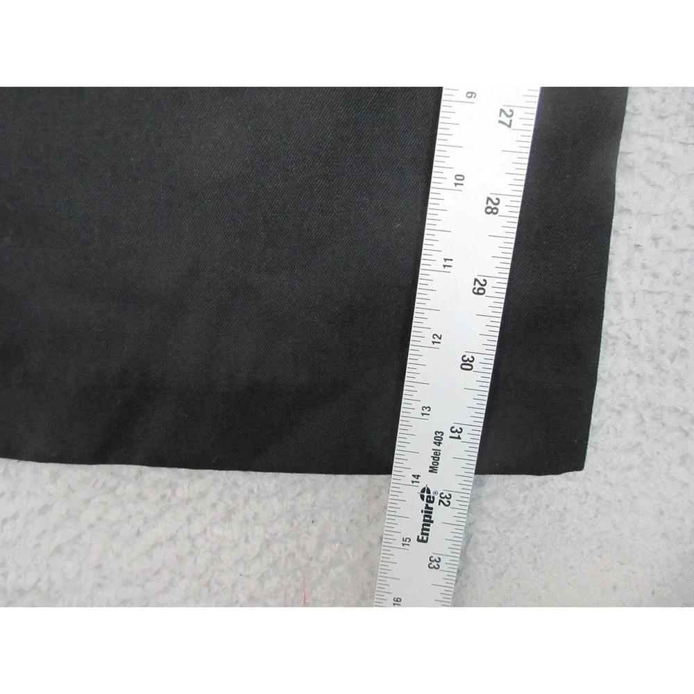 Banana Republic Wool Dress Pants Mens 38x32 Black Lined Classic Fit Work Office